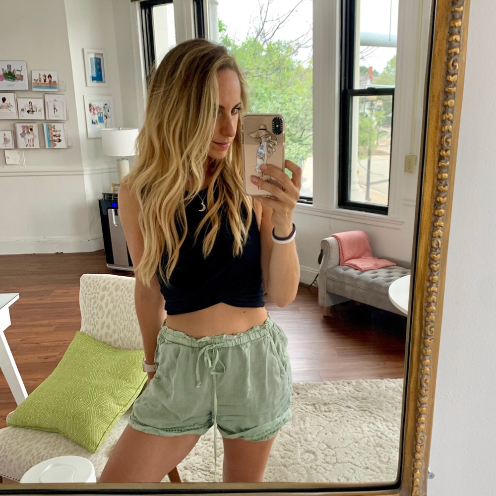 Beyond Yoga Crossroads Bralette/Cropped Tank Black